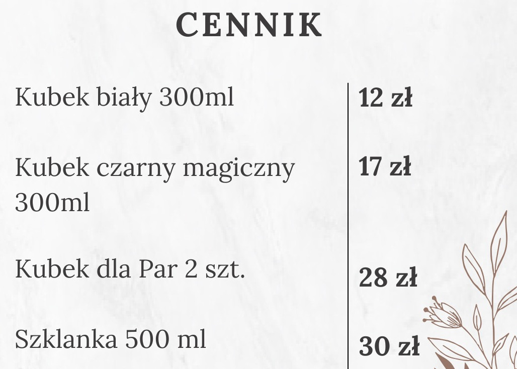 Cennik